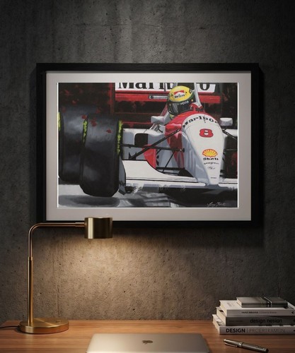 Stampa ayrton senna - stampa, a3