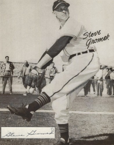 Steve gromek autographed - gromek,