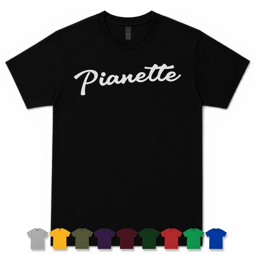 Maglietta pianette retro - maglietta,