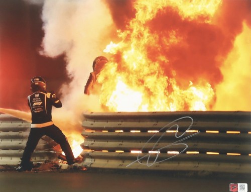 Romain grosjean foto firmata - romain,