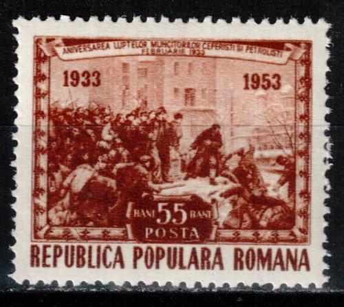 Romania 1953 1421 sc - romania, sc#922