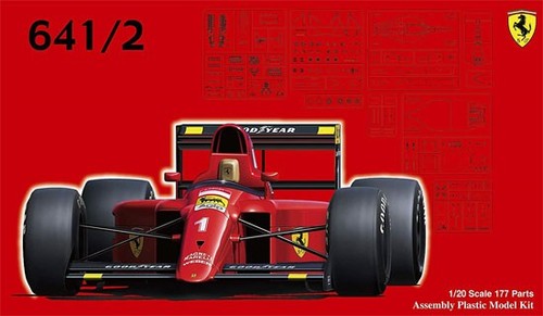 Fujimi ferrari 641 2 - fujimi, f1