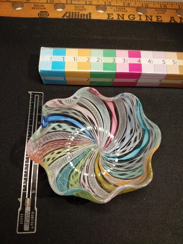 Vintage murano latticino art - vintage,