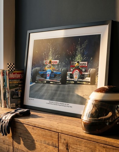 Mansell senna 1991 - mansell, &